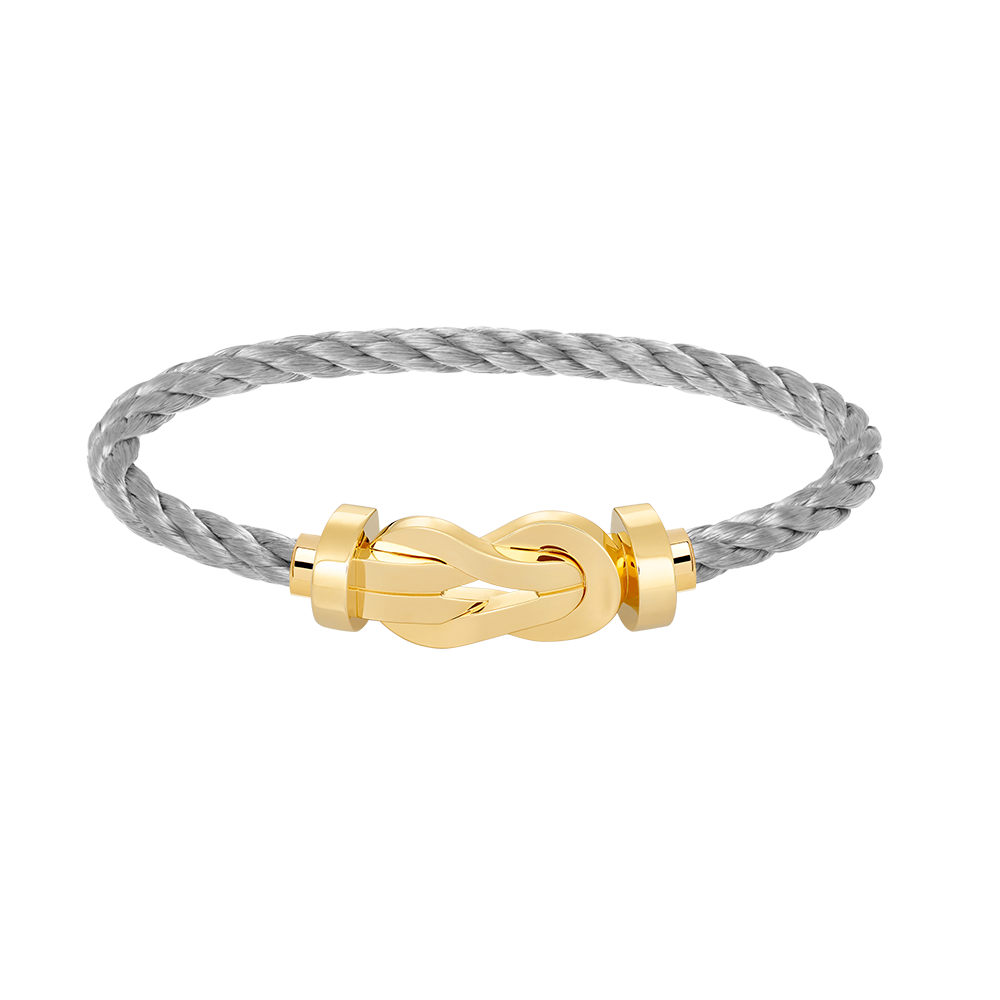 [⭐Seralia]CHANCE LARGE 8 FIGURE BUCKLE NO DIAMOND BRACELET GOLD