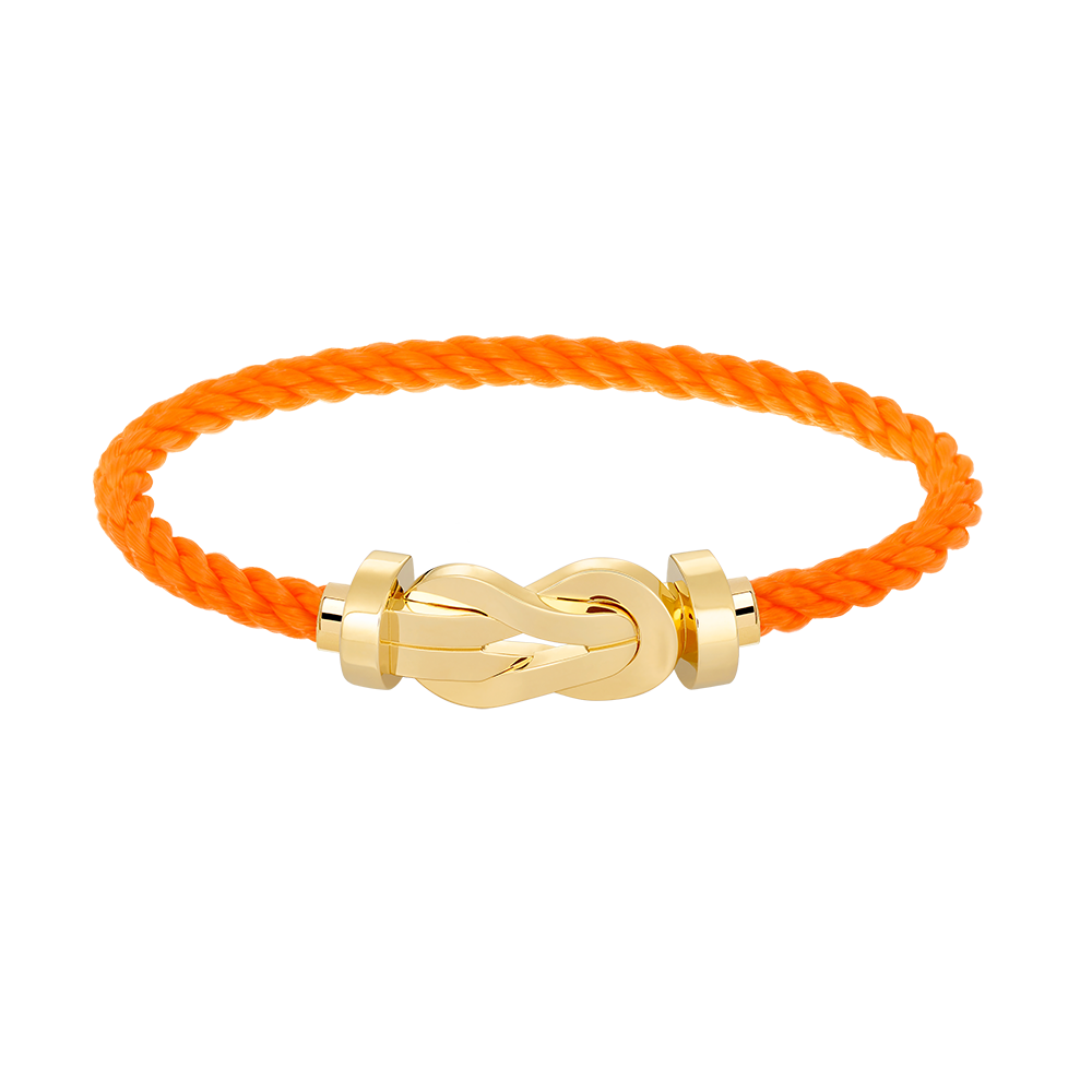 [⭐Seralia]CHANCE LARGE 8 FIGURE BUCKLE NO DIAMOND BRACELET GOLD