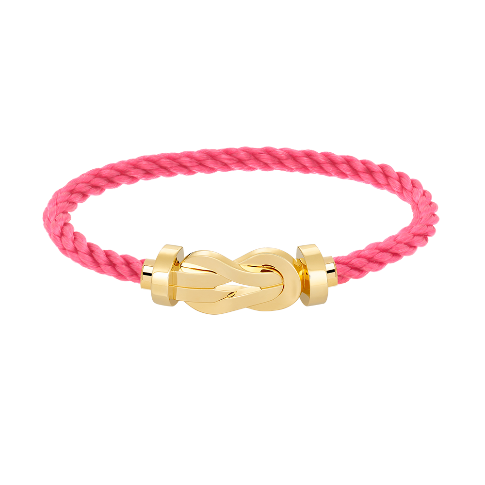 [⭐Seralia]CHANCE LARGE 8 FIGURE BUCKLE NO DIAMOND BRACELET GOLD