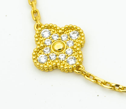 [⭐Seralia] CLOVER 5 MOTIF LASER BRACELET COLLECTION