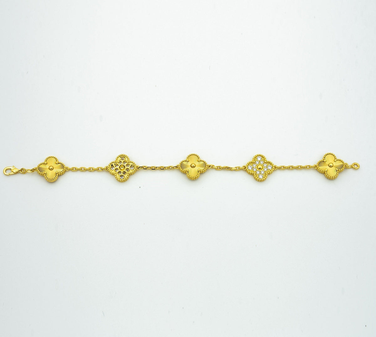 [⭐Seralia] CLOVER 5 MOTIF LASER BRACELET COLLECTION