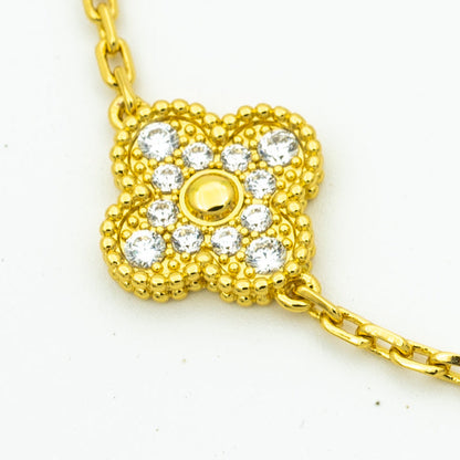 [⭐Seralia] CLOVER 5 MOTIF LASER BRACELET COLLECTION