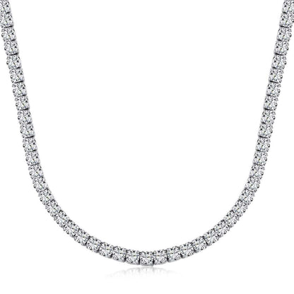 [Lucky Jewelry]Elegant Tennis Chain Necklace