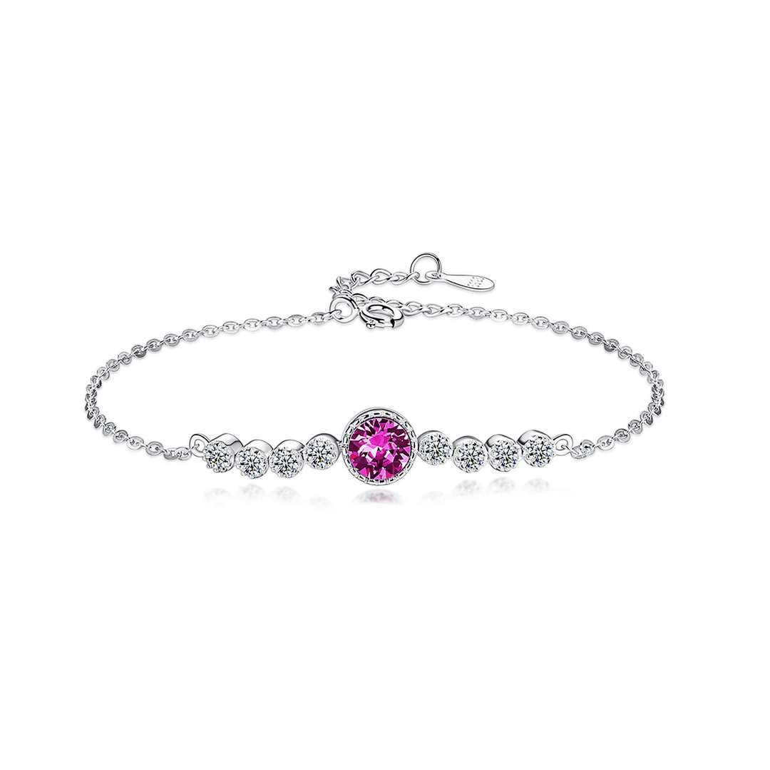 [Lucky Jewelry]Luxurious Heart Of The Ocean Bracelet