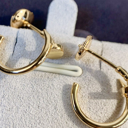 [⭐Seralia]JUSTE EARRINGS PINK GOLD