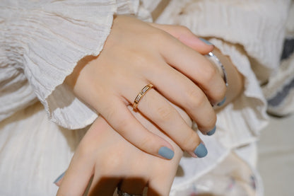[⭐Seralia]LOVE RING 2.65MM DIAMOND