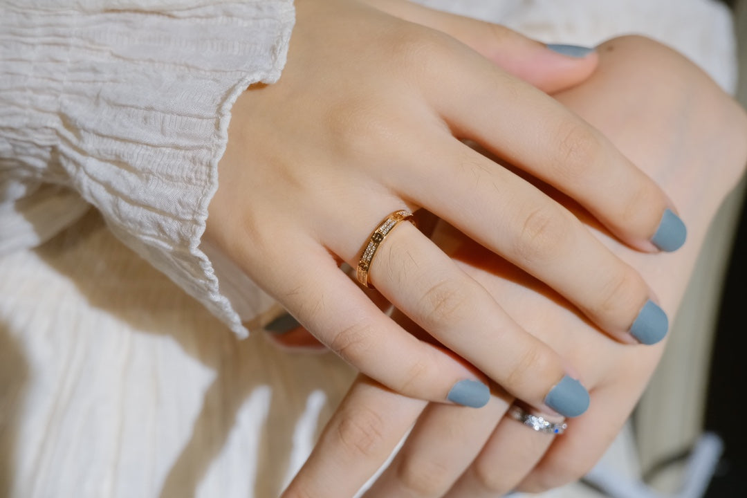 [⭐Seralia]LOVE RING 2.65MM DIAMOND