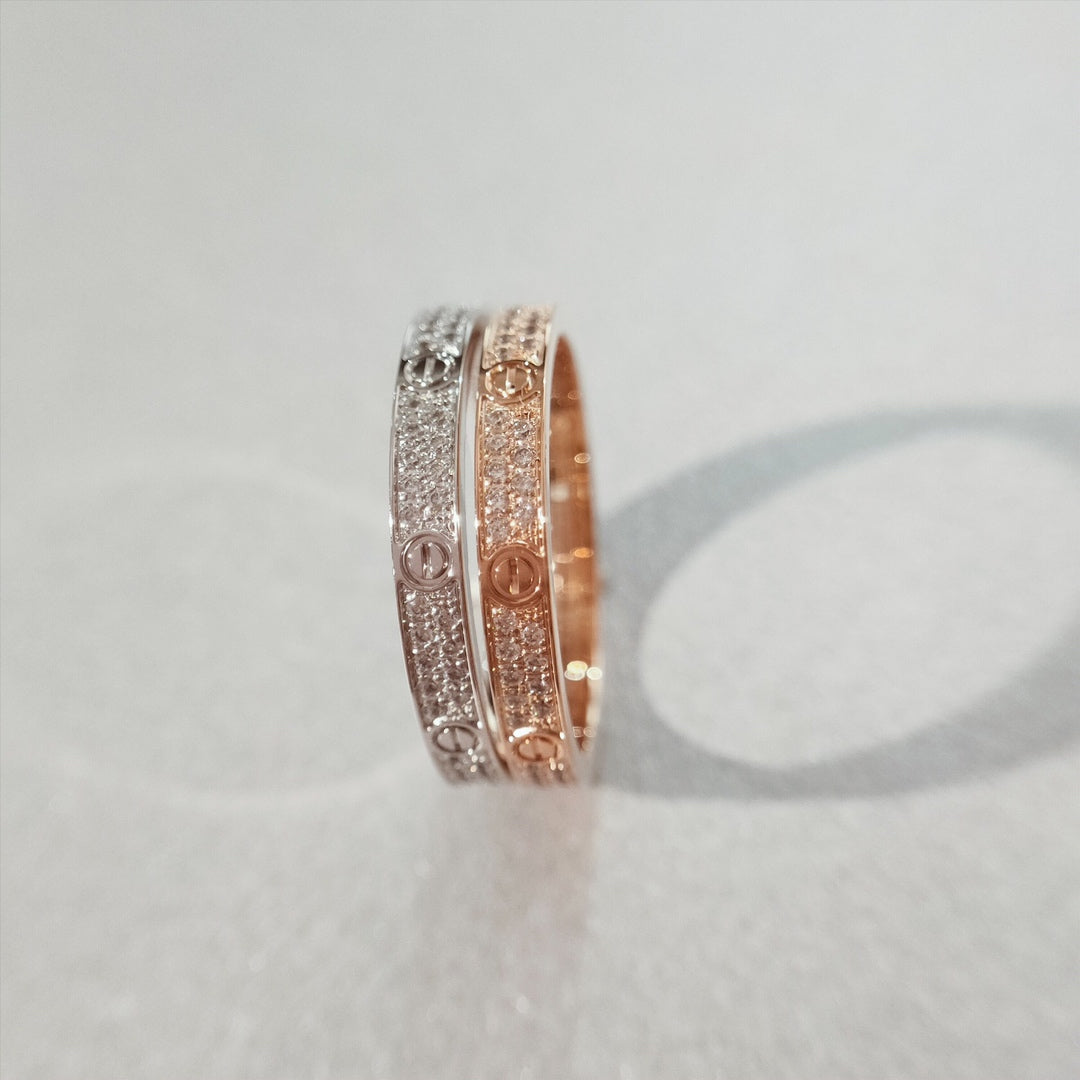 [⭐Seralia]LOVE RING 2.65MM DIAMOND