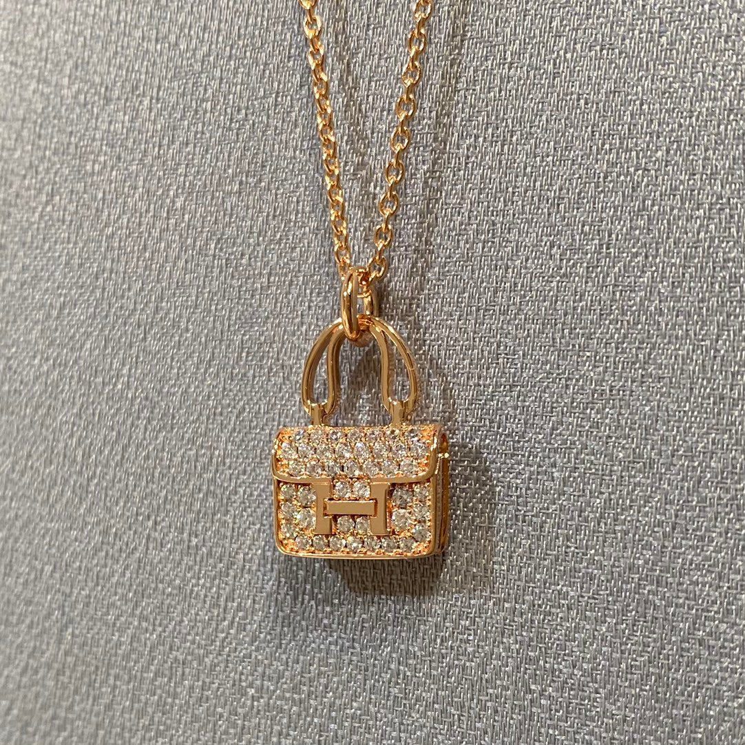 [⭐Seralia]CONSTANCE PEDANT DIAMOND NECKLACE