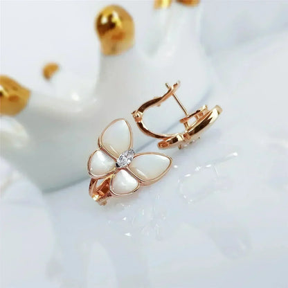 [⭐Seralia]BUTTERFLY MOP DIAMOND EARRINGS