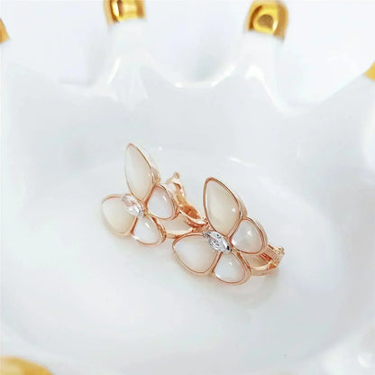 [⭐Seralia]BUTTERFLY MOP DIAMOND EARRINGS