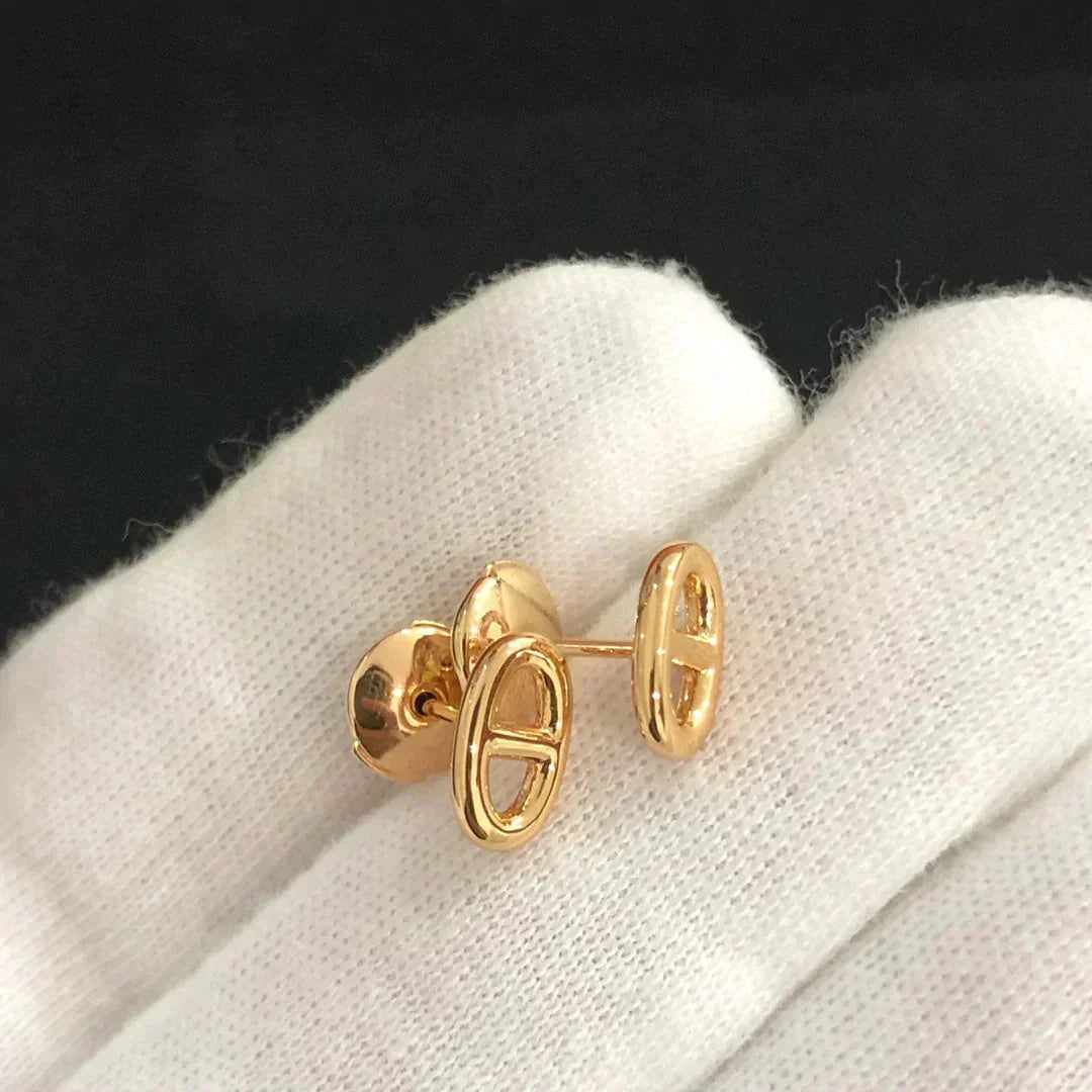 [⭐Seralia]CHAINE SMALL EARRINGS GOLD AND SILVER