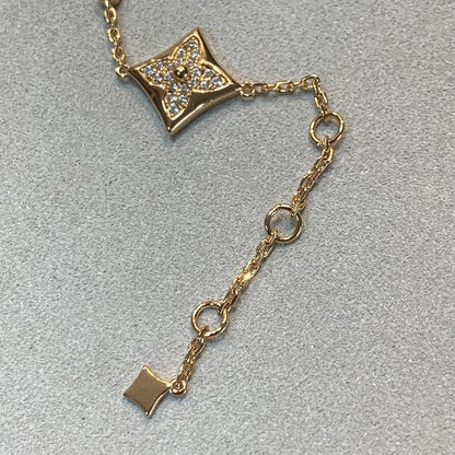 [⭐Seralia]STAR AND SUN 4 MOTIFS GOLD DIAMONDS BRACELET