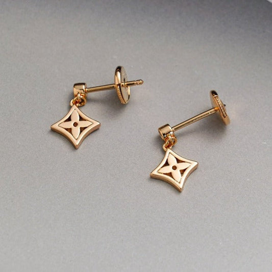[⭐Seralia]STAR EARRINGS GOLD