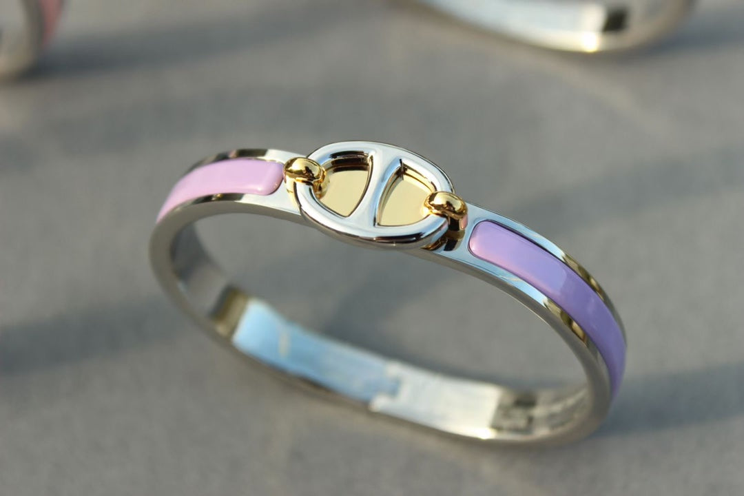 [⭐Seralia]CLIC CHAINE SILVER BRACELET