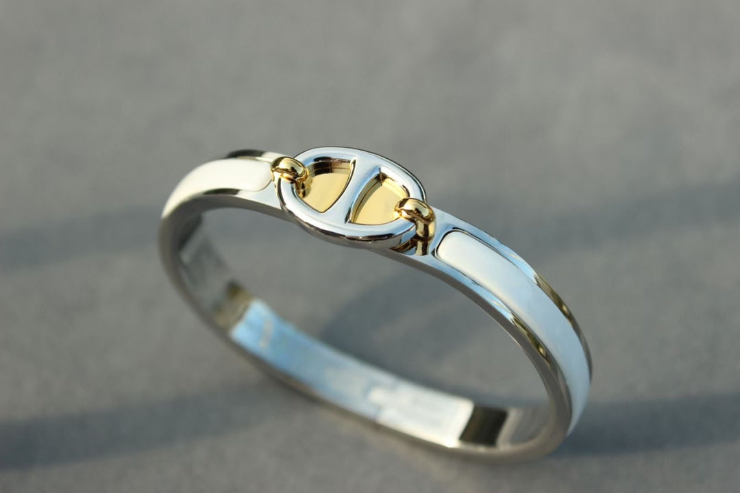 [⭐Seralia]CLIC CHAINE SILVER BRACELET