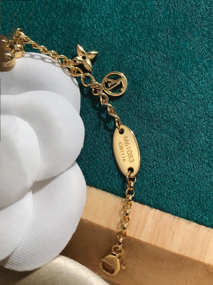 [⭐Seralia]BLOOMING PINK GOLD MOP BRACELET