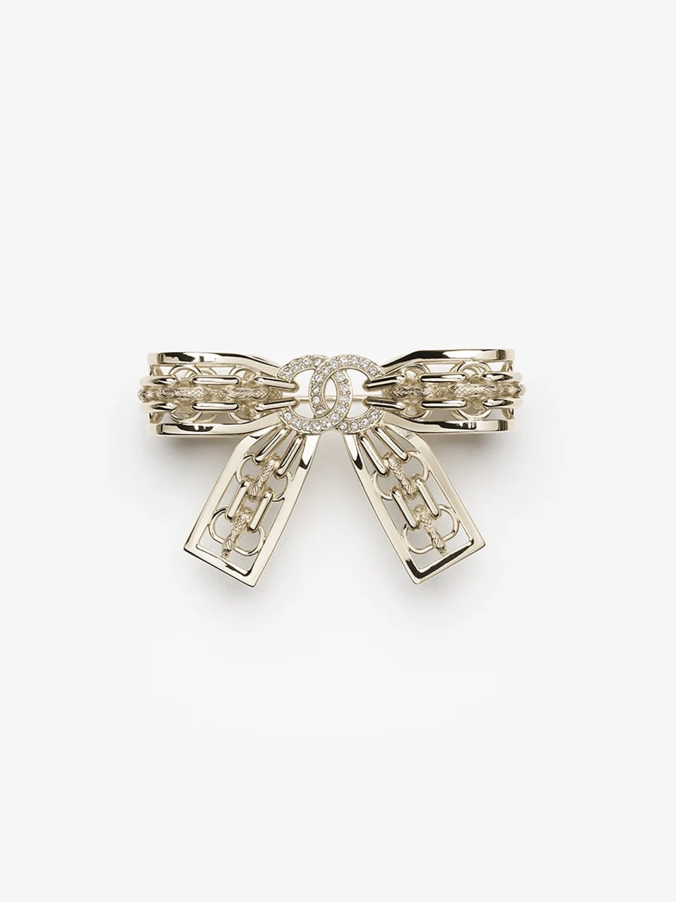 [⭐Seralia]25K Hollow Bow Brooch