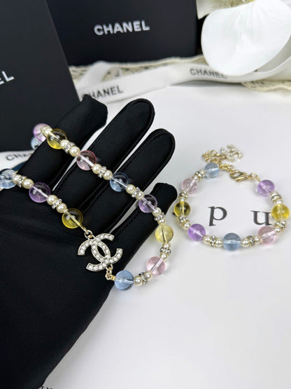 [⭐Seralia]26C New Spring Collection Colorful Transparent Resin Necklace