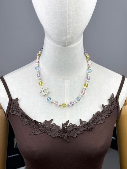 [⭐Seralia]26C New Spring Collection Colorful Transparent Resin Necklace