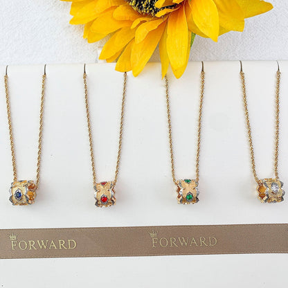 [⭐Seralia] B.C.L “Little Waist” Enamel  NECKLACE（Various colors