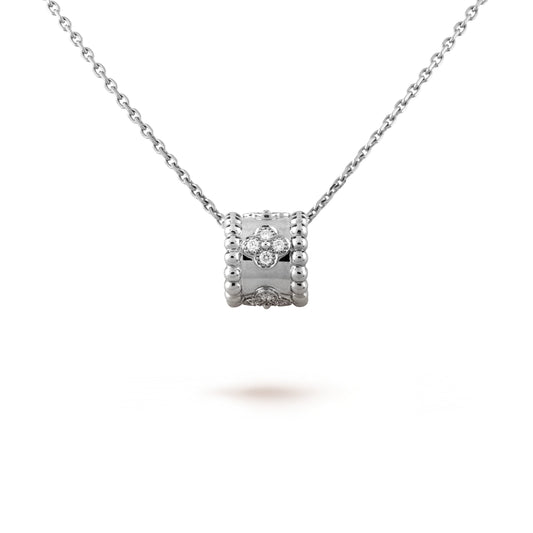 [⭐Seralia]PERLEE PEDANT SIVLER DIAMOND NECKLACE