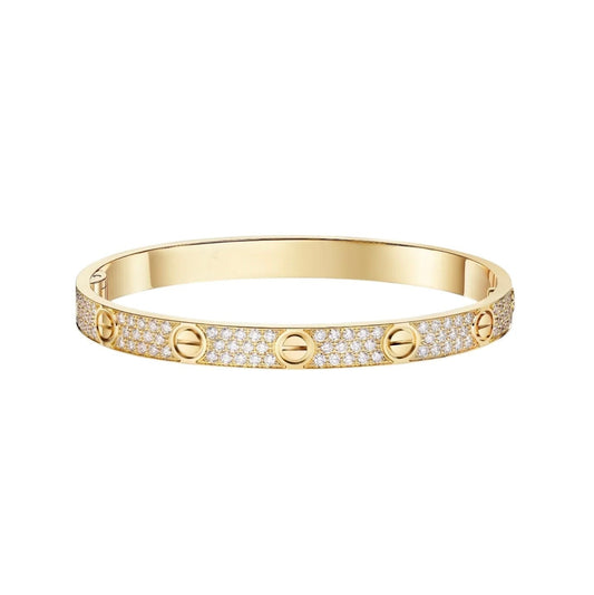 [⭐Seralia]LOVE BRACELET 6.1MM DIAMOND-PAVED