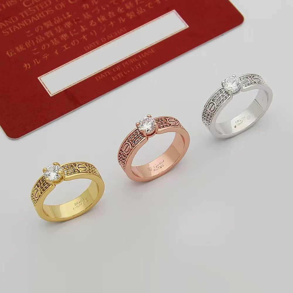 [⭐Seralia]Starry Sky Diamond Ring