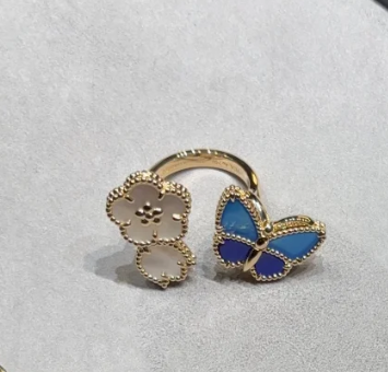 [⭐Seralia]2026 NEW TWIN BUTTERFLY LUCKY RING