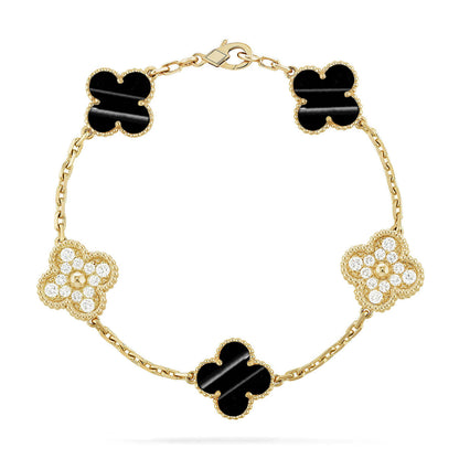 [⭐Seralia] CLOVER 5 MOTIF PULSAR STONE BRACELET COLLECTION