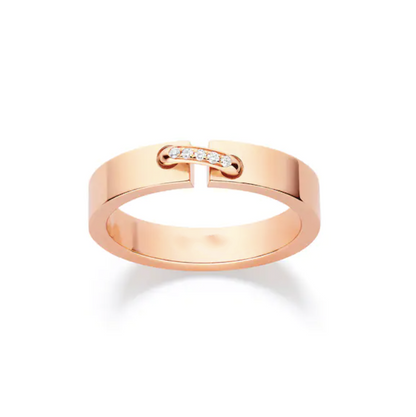 [⭐Seralia]ALLIANCE LIENS VIDENCE DIAMOND 4MM RING