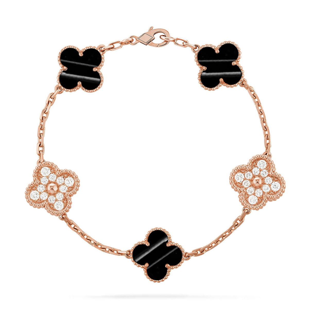 [⭐Seralia] CLOVER 5 MOTIF PULSAR STONE BRACELET COLLECTION