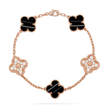 [⭐Seralia] CLOVER 5 MOTIF PULSAR STONE BRACELET COLLECTION