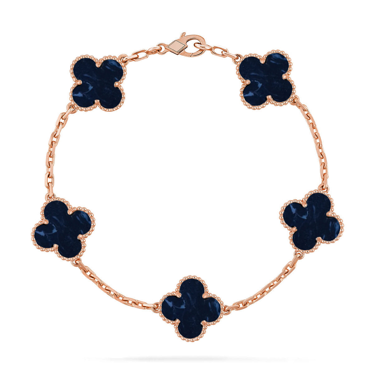 [⭐Seralia]CLOVER 5 MOTIF PIETERSITE BRACELET COLLECTION