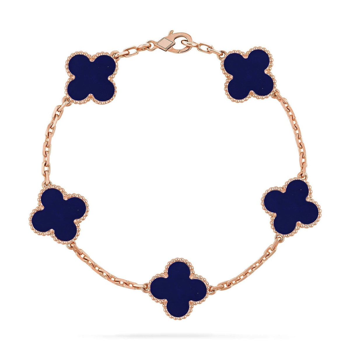 [⭐Seralia]CLOVER 5 MOTIF LAPIS LAZULI BRACELET COLLECTION
