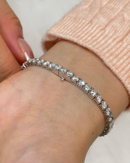 [⭐Seralia]  CLASSIC BASEBALL BRACELAT, 52 DIAMOND