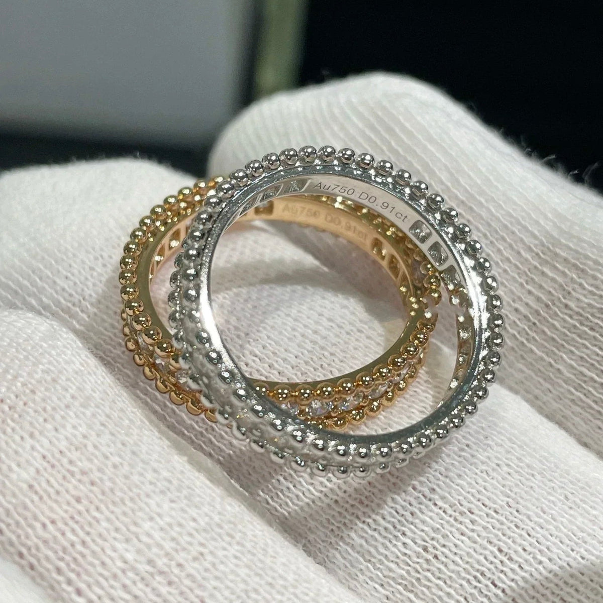 [⭐Seralia]PERLEE DIAMOND SILVER RING