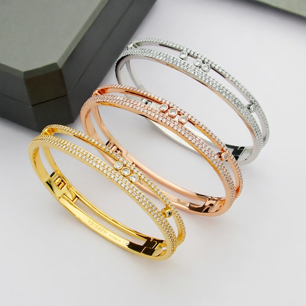 [⭐Seralia]Move Romane pavé bangle