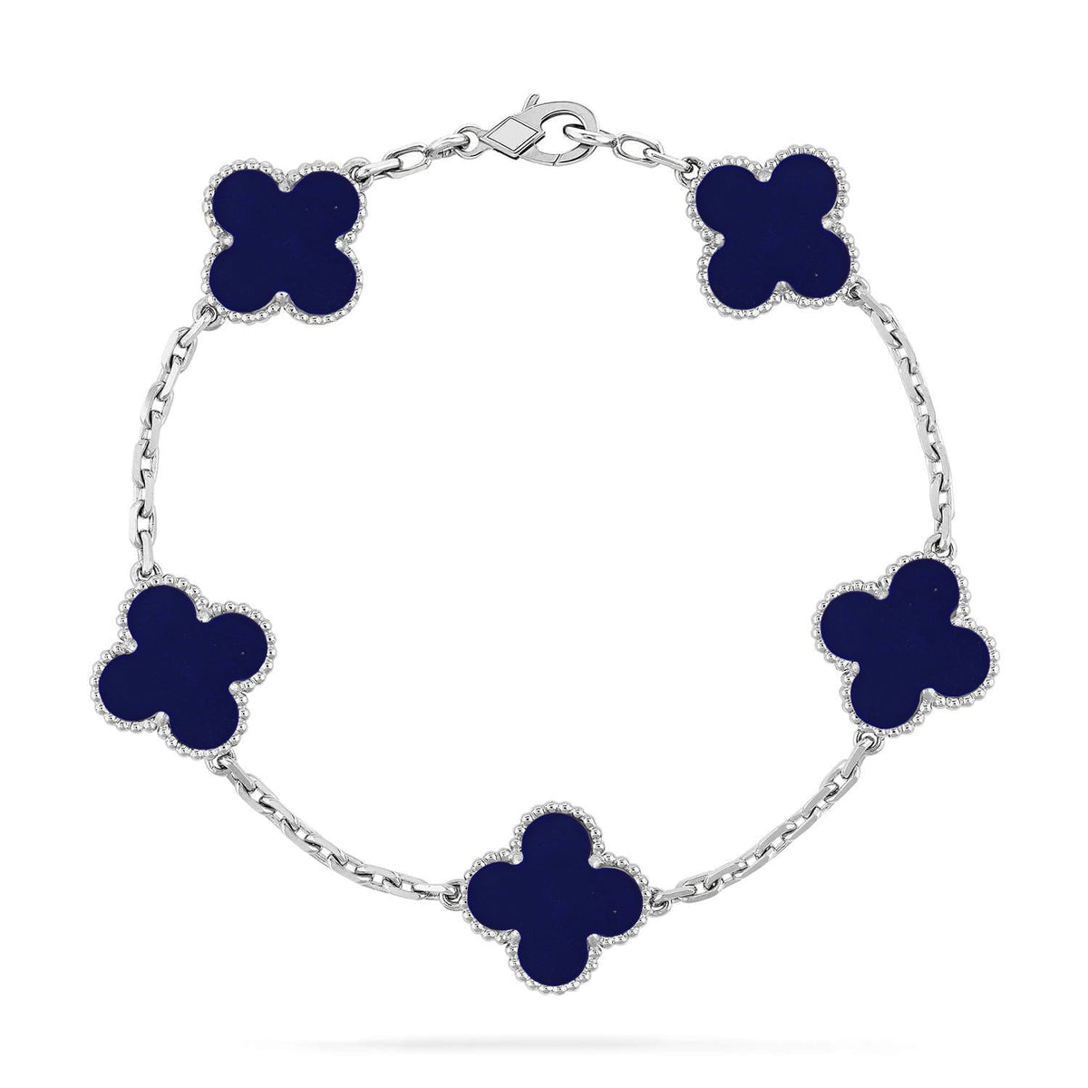 [⭐Seralia]CLOVER 5 MOTIF LAPIS LAZULI BRACELET COLLECTION