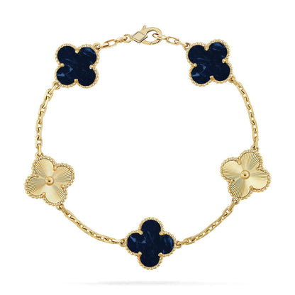 [⭐Seralia]CLOVER 5 MOTIF PIETERSITE BRACELET COLLECTION