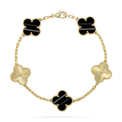[⭐Seralia] CLOVER 5 MOTIF PULSAR STONE BRACELET COLLECTION