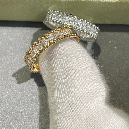 [⭐Seralia]PERLEE DIAMOND SILVER RING
