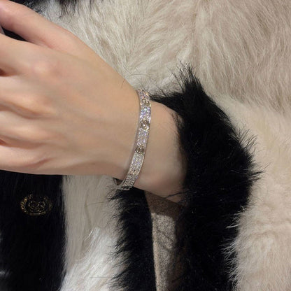 [⭐Seralia]LOVE BRACELET 6.1MM DIAMOND-PAVED