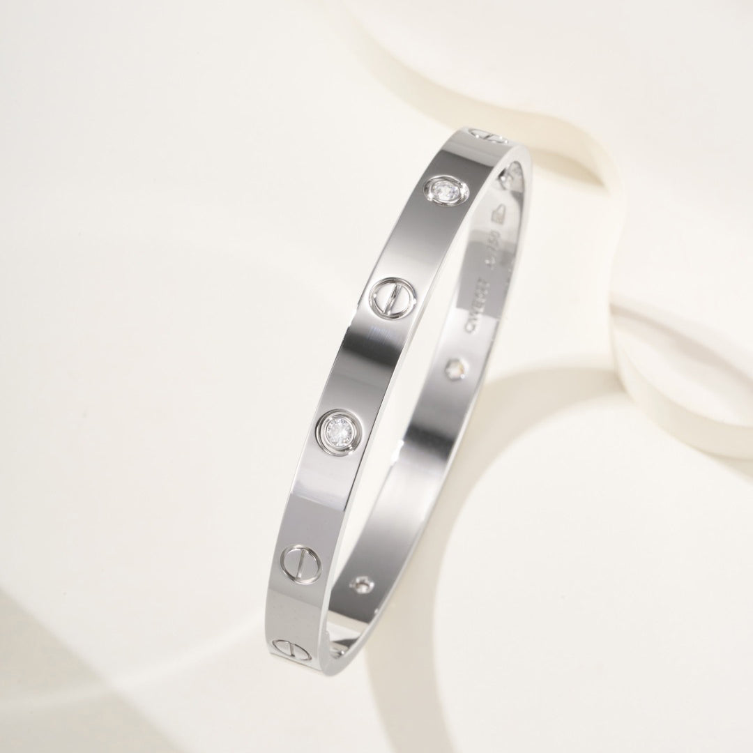 [⭐Seralia]LOVE BRACELET 6.1MM 4 DIAMONDS
