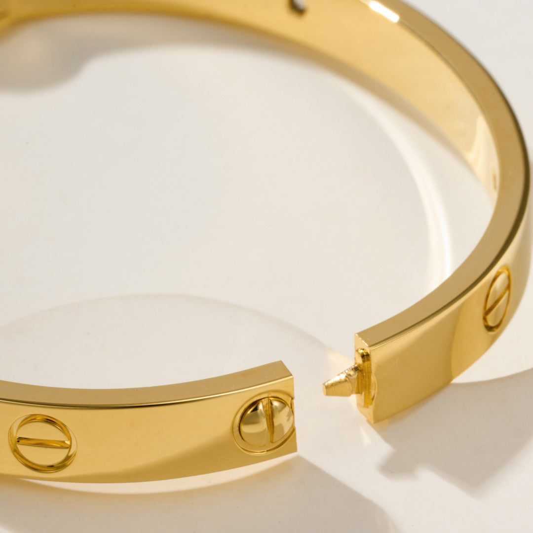[⭐Seralia]LOVE BRACELET 6.1MM 4 DIAMONDS