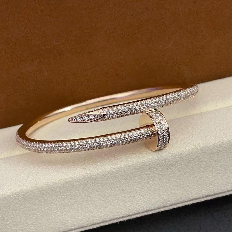 [⭐Seralia]JUSTE BRACELET 3.5MM ALL DIAMONDS