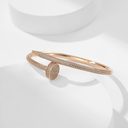 [⭐Seralia]JUSTE BRACELET 3.5MM ALL DIAMONDS