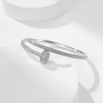 [⭐Seralia]JUSTE BRACELET 3.5MM ALL DIAMONDS