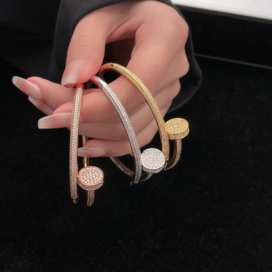 [⭐Seralia]JUSTE BRACELET 3.5MM ALL DIAMONDS