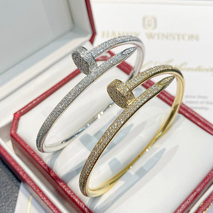 [⭐Seralia]JUSTE BRACELET 3.5MM ALL DIAMONDS